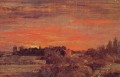 Rectoría de East Bergholt Paisaje romántico John Constable